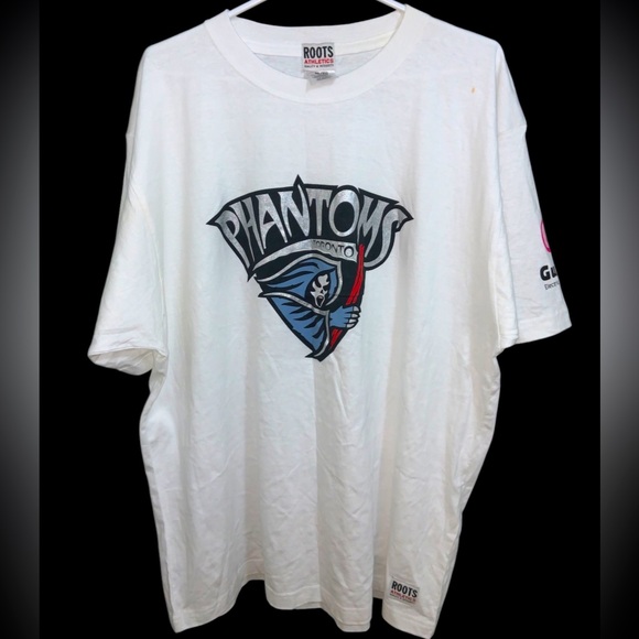 Vintage RARE Toronto Phantoms Arena Football Team Logo Roots T-Shirt Size XL - Picture 1 of 7
